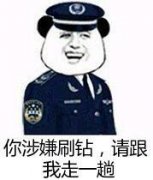 你涉嫌刷钻,请跟我走一趟