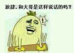 放肆 和大哥是这样说话的吗
