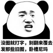 没图就打字,别翻来覆去