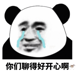 你们聊的好开心啊 你们聊的好开心啊