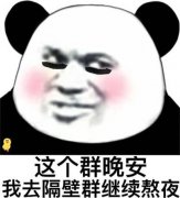 这个群晚安我去隔壁群继续熬夜