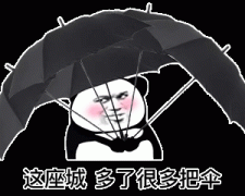 这城市 多了很多把伞